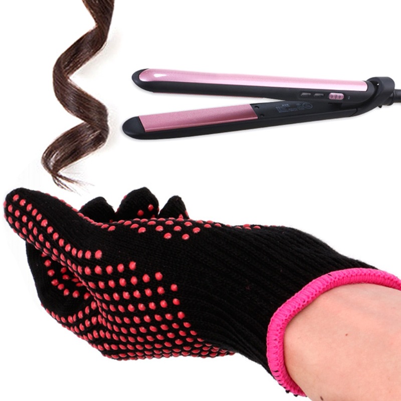 Heat Resistant Glove - Isıya Dayanıklı Saç Şekillendirme Eldivenleri Salon