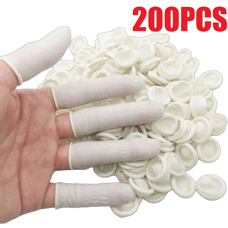 100/200 adet tozsuz kaymaz par - Latex Disposable Glove incelemesi ve fiyatı