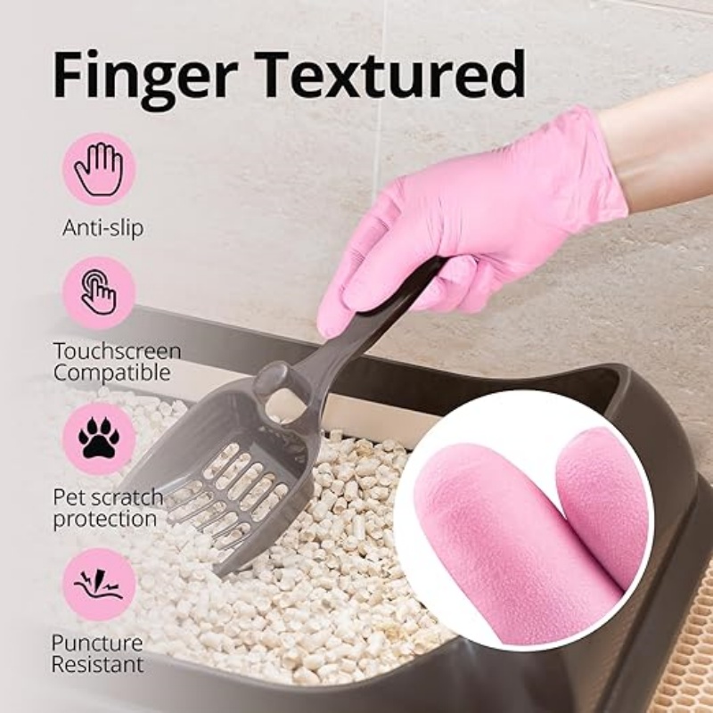 100-200 adet pembe nitril tek  - Rubber Glove Cleaning incelemesi ve fiyatı